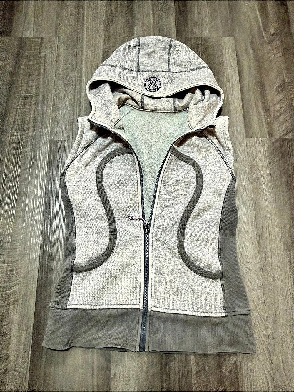 Lululemon Hoodie Vest Women's Gray